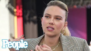 Scarlett Johansson Jokes About Doing an Album With Bono After Working Together in Sing 2  PEOPLE [upl. by Aleak]