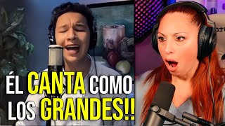 MEXICANO con DESLUMBRANTE talento VOCAL canta lo que le PIDAS  VOCAL COACH reaction amp Analysis [upl. by Oiceladni104]