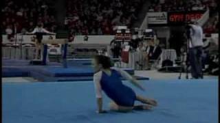 Yvonne Tousek  2004 UCLA vs UGA  Floor Exercise [upl. by Annaiviv]