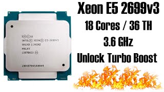 Xeon E5 2699v3  неистовая мощь на LGA20113 🔥 36 потоков 36GHz 🔥 Тест и сравнение с E5 2678v3 [upl. by Eesak]