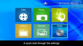 Network Streaming Media player with Miracast [upl. by Delle709]