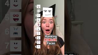 Do you agree with my face ranking roblox robloxshorts [upl. by Devaj]