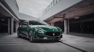 Maserati Quattroporte Trofeo  4K cinematic  Pure sound [upl. by Conover]