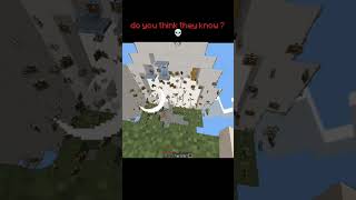 Escape from Skyblock in Minecraft 🤯 💀minecraft trumanshow fyp shorts kabukichi00 [upl. by Aicilf667]