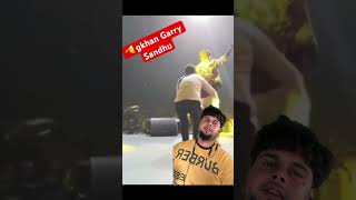 Garry sandhu and gkhan on stage respect ustad🫡 garrysandhu liveshow live gkhan shorts viral [upl. by Kegan]