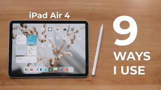 IPAD AIR 4 UNBOXING  9 cách mình sử dụng iPad với Apple Pencil  KIRA [upl. by Fitalludba863]