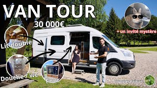 VAN TOUR L4H3  Un FOURGON tout en BOIS et tout CONFORT [upl. by Stillmann]