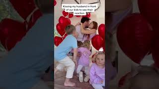 Kids reaction to parents kissing [upl. by Clarence869]