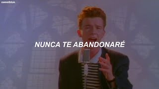 Rick Astley  Never Gonna Give You Up video oficial  Español [upl. by Enaira]