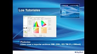 LITESTAR 4D Tutorial  Photoview  Cómo crear e importar archivos XML OXL IES TM33 y UNIxml [upl. by Marciano]