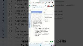 How do I make a clickable calendar in Google Sheets  Excel Tips and Tricks [upl. by Mayram]