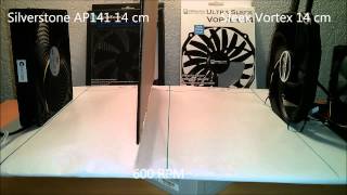 Ultra Sleek Vortex 140mm vs Silverstone AP141 140mm Conseil Config [upl. by Gilbertson290]