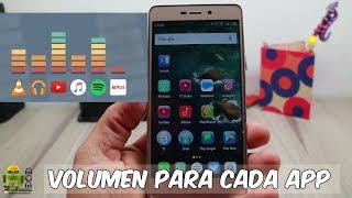 Como Configurar Volumen diferente para Cada Aplicacion en Android [upl. by Auberon400]