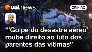 Vinhedo Golpe do desastre aéreo rouba direito ao luto dos parentes das vítimas  Salaro [upl. by Othelia]