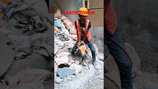 Breaker Machine labrador power trending viralvideo shortsfeed india construction engineering [upl. by Hasty699]