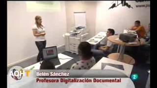 FUNDACIÓN PROSEGUR  Proyecto digitalización documental La 2 de TVE Aqui hay Trabajo [upl. by Brieta]