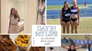 day in my life nsw all schools athletics açaí clothes  2992024 [upl. by Analihp]