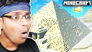 I built a GIANT PYRAMID In Minecraft 😍 19 [upl. by Leggat8]