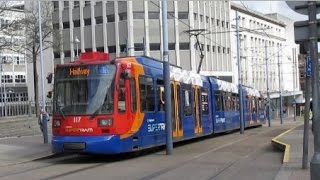 A Day on Sheffield Supertram April 2017 [upl. by Culley]