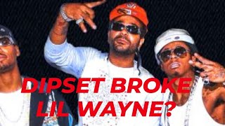 DIPSET BROKE LIL WAYNE REALLY🤔 lilwayne dipset hiphop wtbi [upl. by Recha]