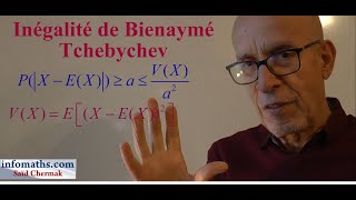 INÉGALITÉ DE BIENAYMÉTCHEBYCHEV TERMINALE [upl. by Rowen659]