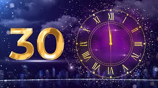 🥂 Happy New Year Countdown 2023 With Sound Effect 🥂 30 Seconds New Year Countdown ⌚ [upl. by Schnapp]