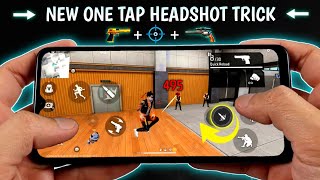 New One Tap Headshot Trick  2024  Handcam  Free Fire New Headshot Setting quot [upl. by Marlette659]