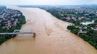 Vietnam  plusieurs dizaines de morts et dimportantes destructions après le typhon Yagi [upl. by Brazee]