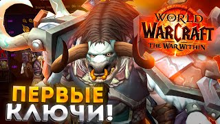 ПЕРВЫЕ КЛЮЧИРЕЙДЫ НА ФУРИ ВАРЕ В THE WAR WITHIN  WORLD OF WARCRAFT [upl. by Kaylyn]