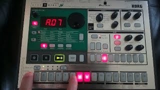 Korg Electribe ES1  The hate will pass [upl. by Ramilahs111]