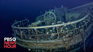 WATCH Sir Ernest Shackletons 1915 shipwreck Endurance discovered in Weddell Sea [upl. by Idnac]