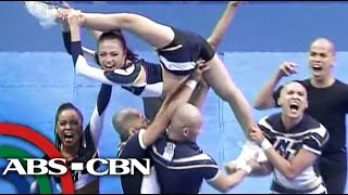 NU wins UAAP Group Stunts competition [upl. by Halilahk]