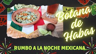 BOTANA DE HABAS IGUALITAS A LAS DEL ZÓCALO cocina nochemexicana mexico recetas parati [upl. by Drolyag]