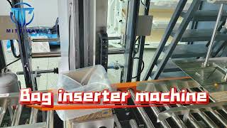 Poly Bag Folding Machine Manufacture Bag In Box Inserter [upl. by Treat]