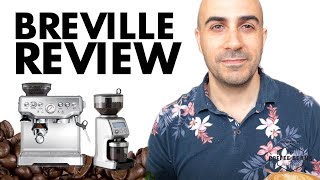 Breville Dual Boiler review BES920 Home Barista espresso coffee machine [upl. by Malory]