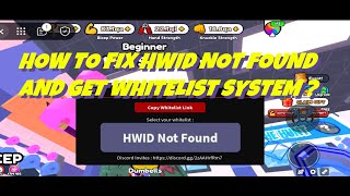 Fix Hwid Not Found and Get Whitelist System [upl. by Yelrihs852]