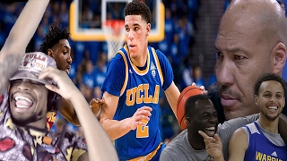 LONZO BALL DAD CHALLENGES CURRY TO 1 ON 1 LONZO BALL vs USC HIGHLIGHTS  DAD RANT REACTION [upl. by Caril]