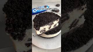 Have you ever tried an ice cream cake easyrecipe shorts [upl. by Vevine]