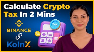 Calculate Binance Exchange Crypto Tax with KoinX  Crypto tax India 2023 explained [upl. by Boehike796]