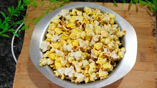 How to make Perfect Popcorn at Home in 5 Minutes l Flavoured Popcorn at Home  Homemade Popcorn [upl. by Beberg]