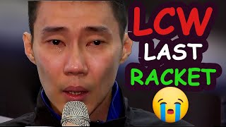 Lee Chong Wei Badminton Racket History in 3 minutes 😮  Last racket will shock you😱 [upl. by Naga558]