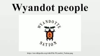 Wyandot people [upl. by Ivett]