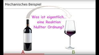 Was ist eigentlich eine Reakion 0 Ordnung Warum ist die Abbaurate von Alkohol konstant [upl. by Betthezel]