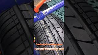 Tire black technology puncture does not leak [upl. by Ardel]