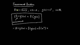 Funktioner del 3  sammansättning av funktioner [upl. by Coray]