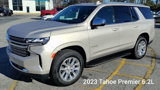 2023 Tahoe Premier 62L Empire Beige Metallic [upl. by Basir101]