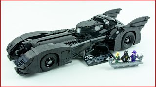 LEGO 76139 Batman 1989 Batmobile Speed Build for Collectors  Brick Builder [upl. by Demetri]