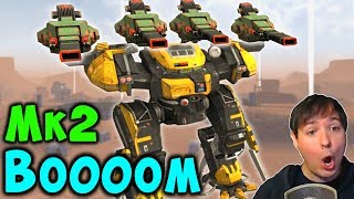 OMG KANG DAE BEHEMOTH is INSANE War Robots Mk2 Gameplay WR [upl. by Ejroj404]