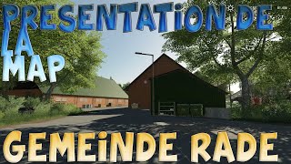 PS4  XBOX  PC  FS19  Présentation de la Map Gemeinde Rade [upl. by Eenerb426]