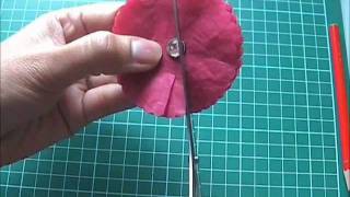 Tutoriel embellissement marguerite en papier de soie [upl. by Guglielmo]